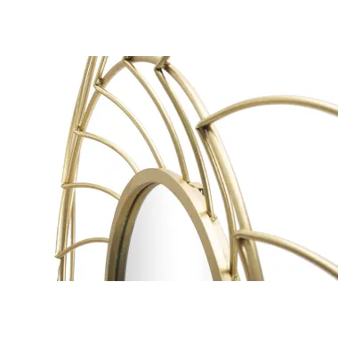 Lustro SUNFLOWER Ø 88x7 cm (wymiary lustra Ø 33 cm)